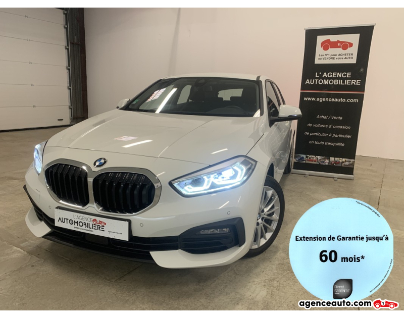 Achat voiture occasion, Auto occasion pas cher | Agence Auto Bmw Série 1 116d 116ch Business Design Blanc Année 2020 Manuelle Diesel
